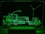 MB Trac 1100 - Claas Jaguar Fliegl Anhänger Maishäckseln mit Windrad